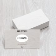 Visitenkarten 4/4 farbig 85 x 55 mm (beidseitiger Druck)