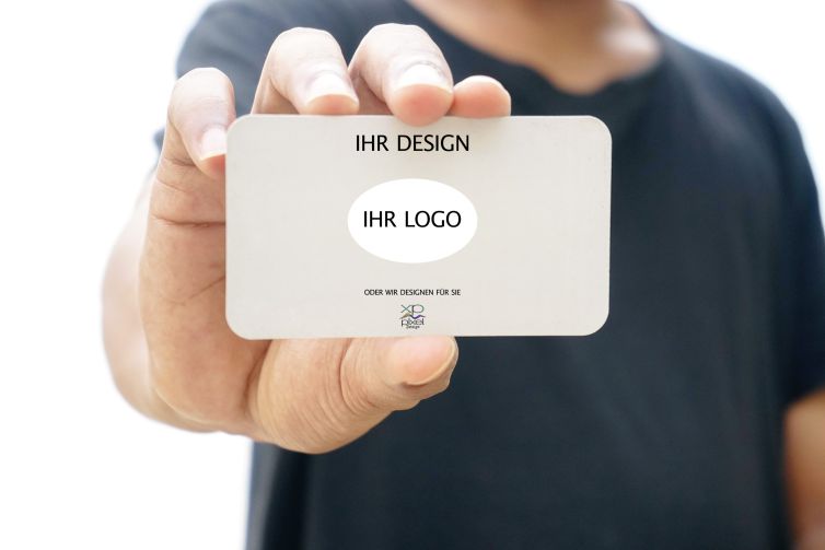 Visitenkarten 4/4 farbig 85 x 55 mm (beidseitiger Druck)