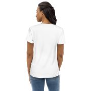 Enganliegendes Öko-T-Shirt für Damen