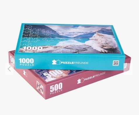 Fotopuzzle mit Schachtel, 500 Teile