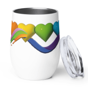 Weinbecher mit Herzen Shop xp Pixel Design