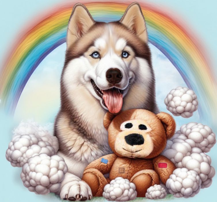 Regenbogenzeichnung xppixeldesign.de
